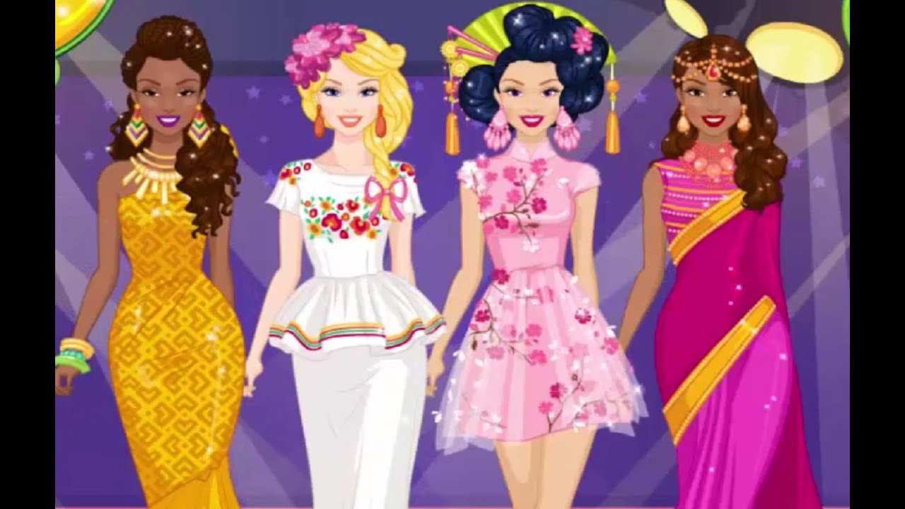 barbie dress up games fashion games mafa